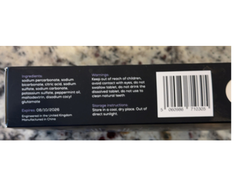 Zima Dental Pod Ultrasonic Sterilizing Tablets, Peppermint, 30 Count