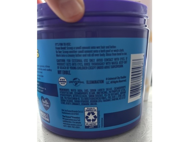 Suave Kids Minions 3 In 1 Coco-Craze Slime Shampoo + Conditioner + Body Wash, 13.5 fl oz/400 mL