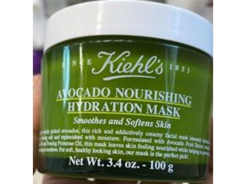 Kiehl's Since 1851 Avocado Nourishing Hydration Mask, 3.4 oz/100 g