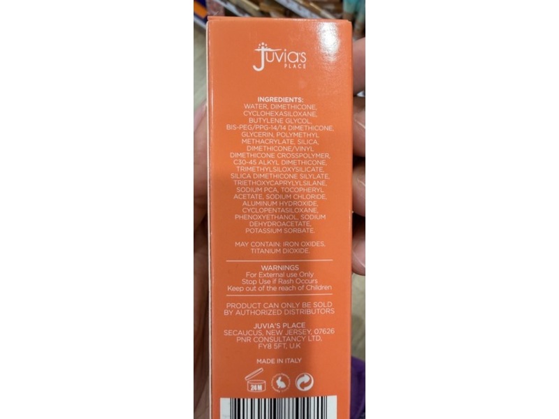 Juvia's Place I Am Magic Velvety Matte Foundation, Somalia 350, 1 fl oz/30 mL