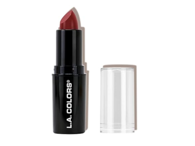 L.A. Colors Pout Chaser Lipstick, Edgy Rose CLIPC853, 0.13 oz /3.8 g