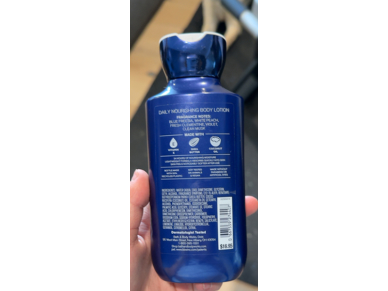 Bath & Body Works Daily Nourishing Body Lotion, Gingham, 8 fl oz/236 mL