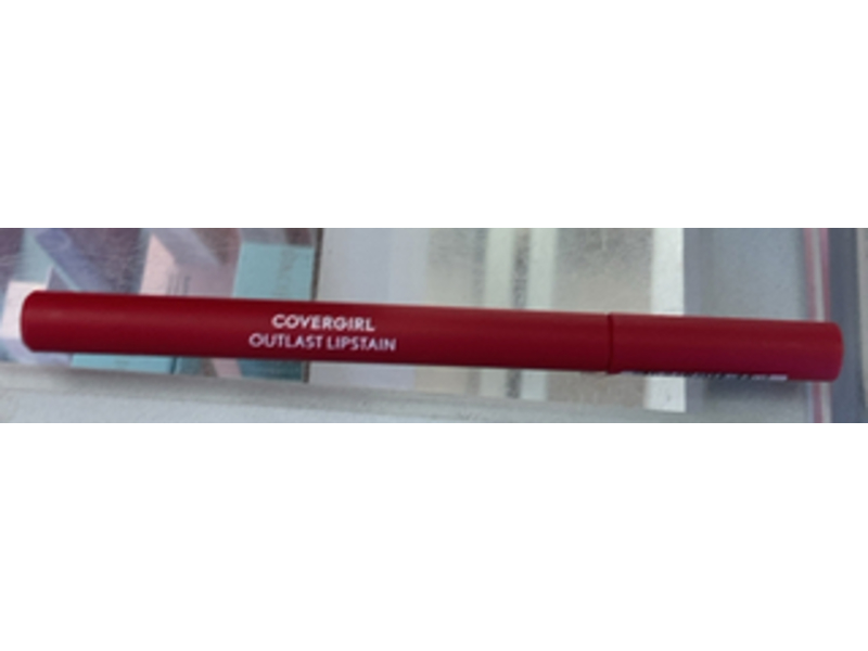 Covergirl Outlast Lipstain, 30 Iconic Ruby, 0.05 fl oz/1.7 mL