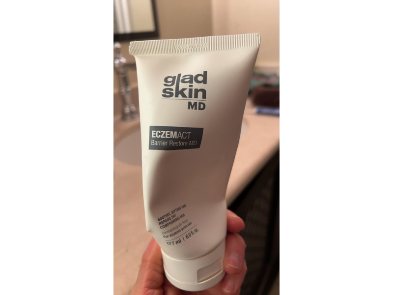 Gladskin Eczemact Barrier Restore Cream, 177 mL/6.0 fl oz