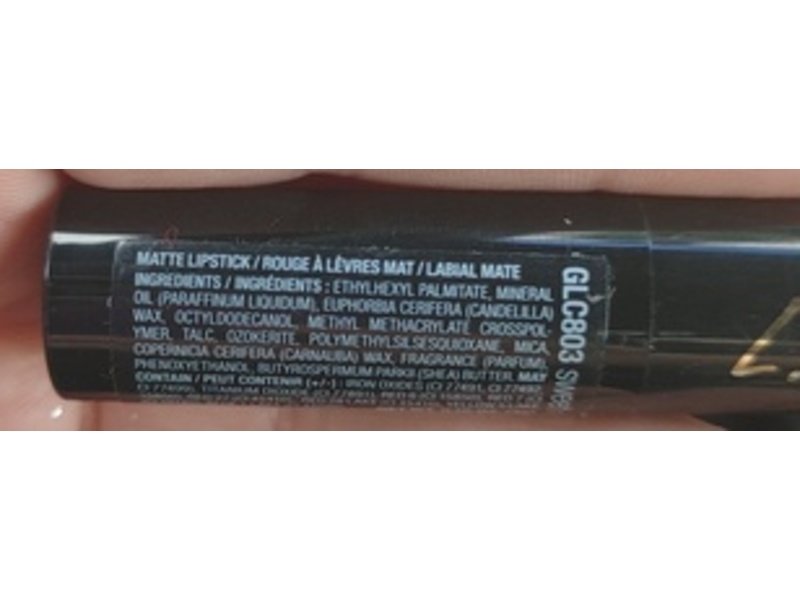 L.A. Girl Matte Flat Velvet Lipstick, GLC803 Sweet Revenge, 0.1 oz/3 g