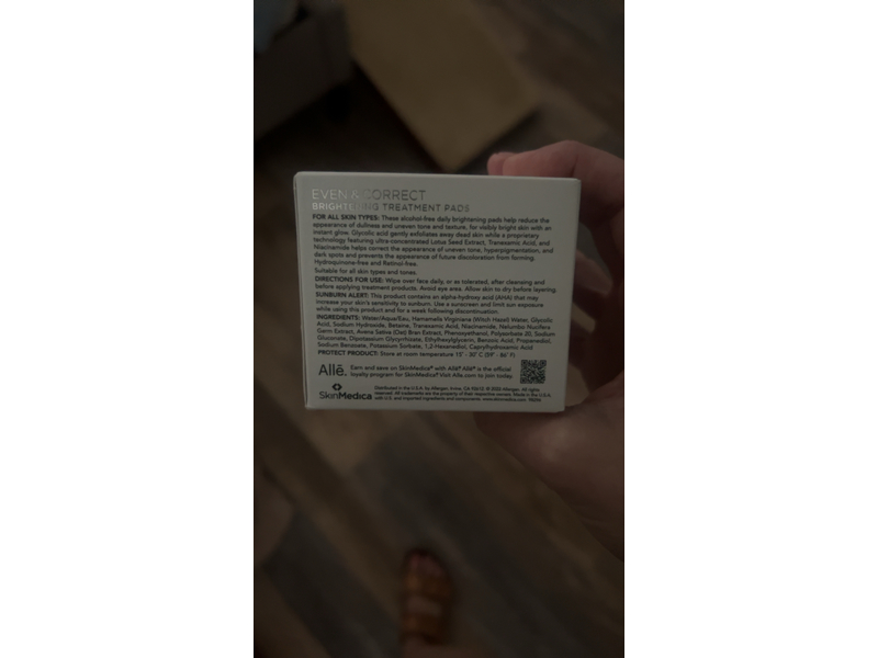 Skin Medica Even & Correct Brightening Treatment Pads, 60 Count