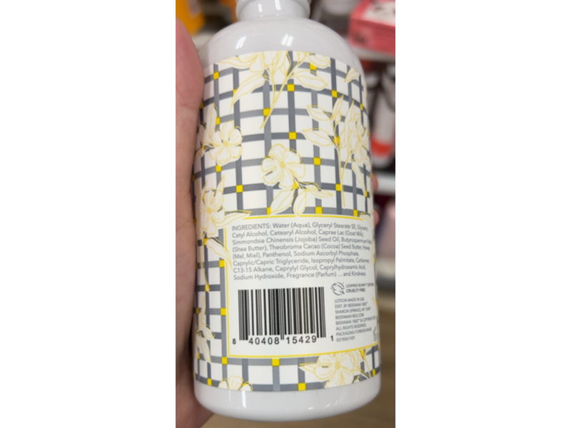 Beekman 1802 Goat Milk Lotion, Jasmine BLoom, 12.5 fl oz/370 mL