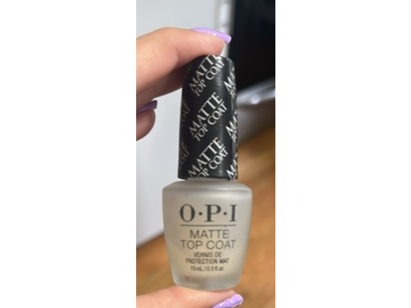 O.P.I Matte Top Coat, 0.5 fl oz/15 mL