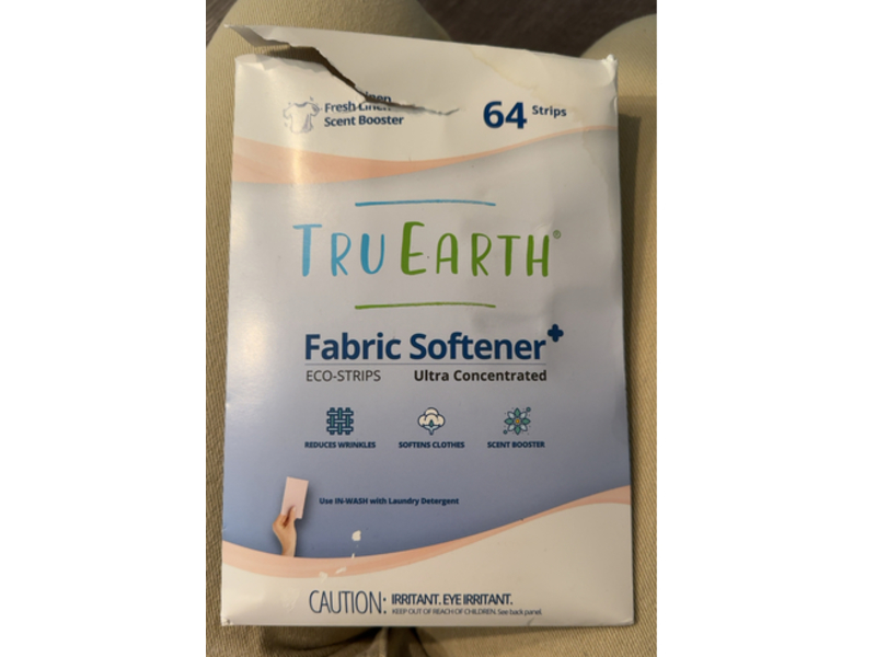 Tru Earth Fabric Softener Strips, Fresh Linen, 64 Strips