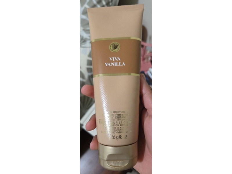 Bath & Body Works Ultimate Hydration Body Cream, Viva Vanilla, 8 oz/226 g