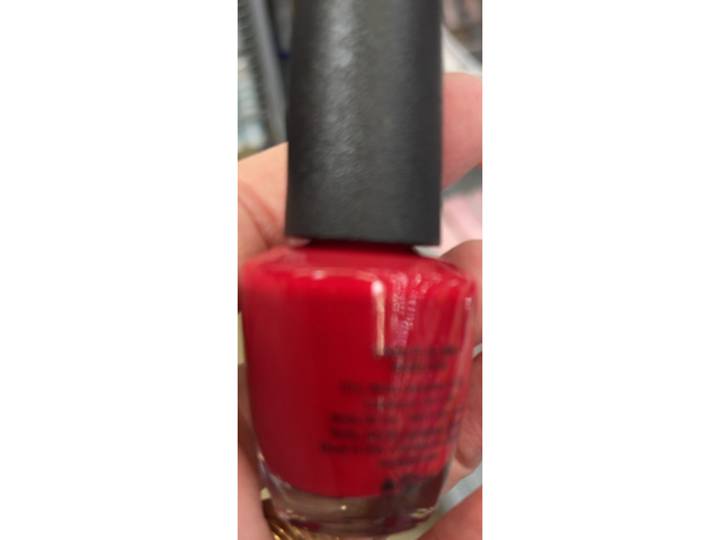 O.P.I Nail Lacquer, Big Apple Red, 0.5 Fl Oz