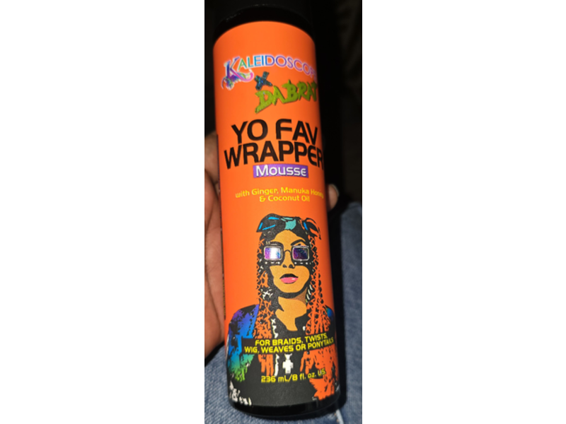 Kaleidoscope x Da Brat Mousse, Yo Fav Wrapper, 8 fl oz/236 mL