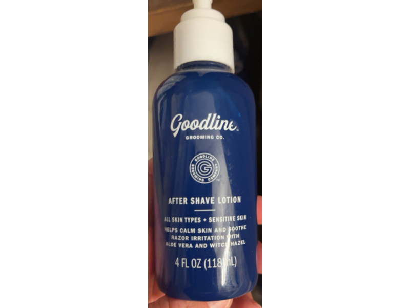 Goodline Grooming Co. After Shave Lotion, Aloe Vera & Witch Hazel, 4 fl oz/118mL