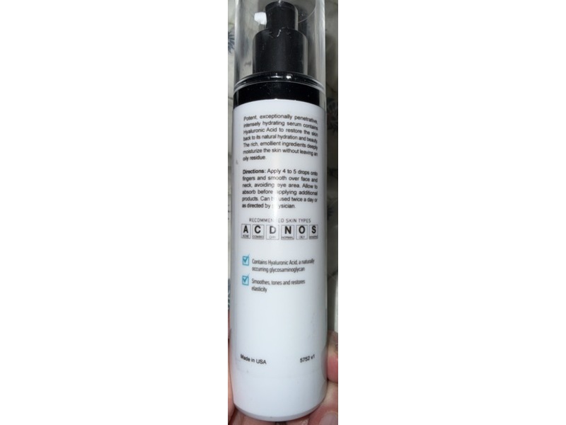 Denver Ultra Hydrating Serum, Hyaluronic Acid, 1.8 fl oz/50 g