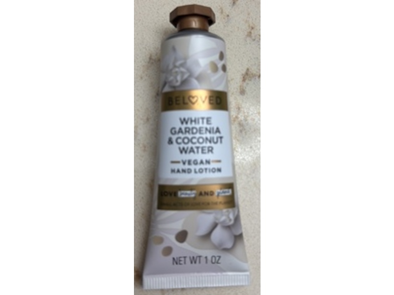 Beloved Hand Lotion, White Gardenia & Coconut Water, 1 oz