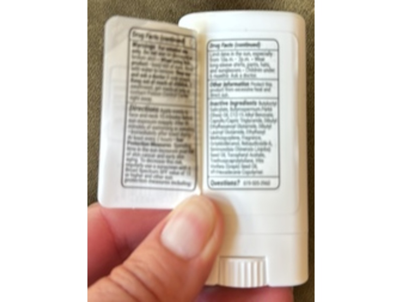 Surface Dry Touch Mineral Face & Body Stick, SPF 50, Tropix Scented, 0.50 oz/14.2 g