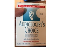 Audiologist's Choice Earwax Removal System, 0.5 fl oz/15 mL - thumbnail 2