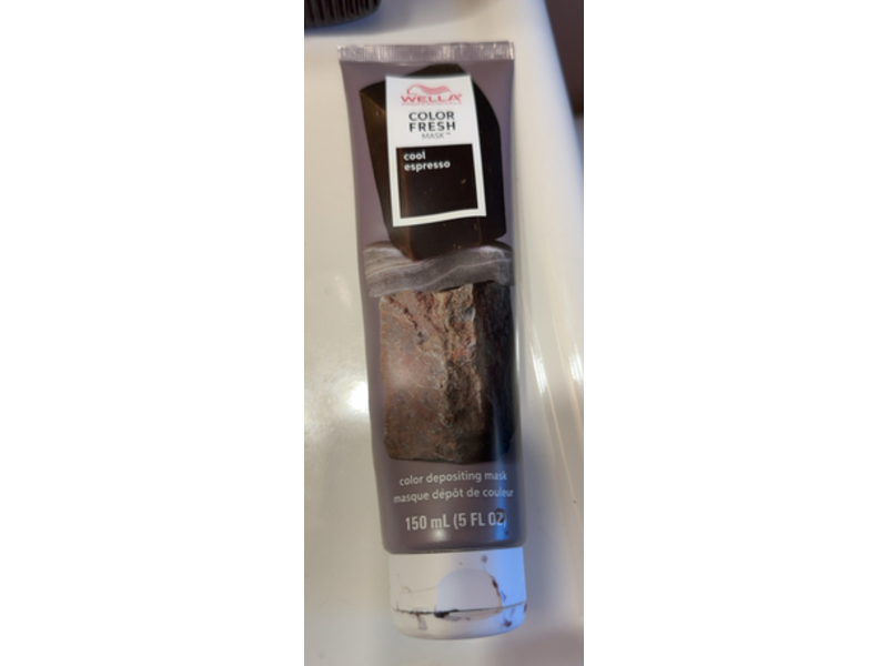 Wella Professionals Color Fresh Hair Mask, Cool Espresso, 5 fl oz/150 mL
