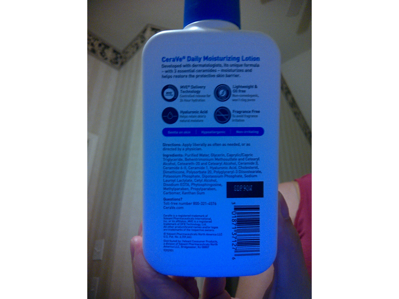 CeraVe Daily Moisturizing Lotion for Normal to Dry Skin, 8 fl oz