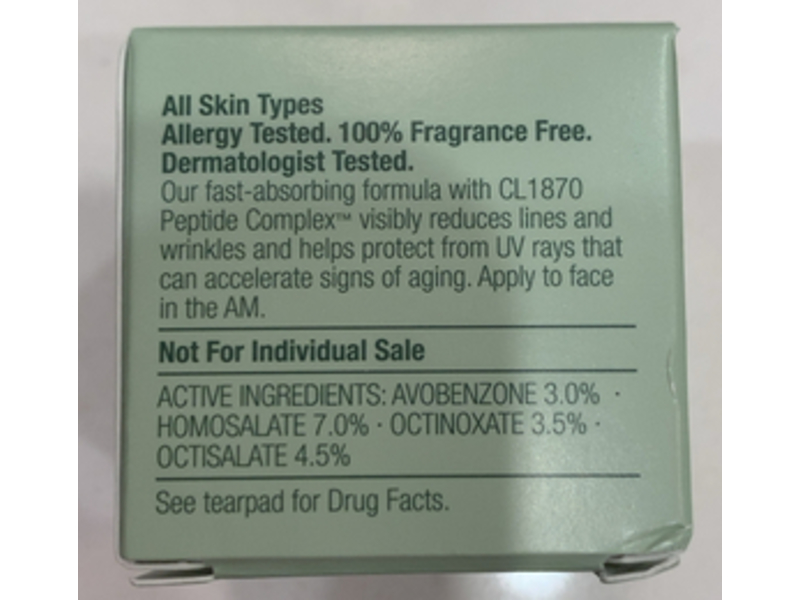 Clinique Smart Clinical Repair Wrinkle Correcting Cream, CL 1870 Peptide Complex, SPF 30, 0.17 oz/5 mL