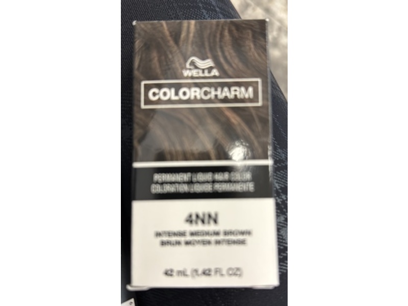 COLORCHARM Permanent Liquid Hair Color, 4NN Intense Medium Brown, 1.42 fl oz/42 mL