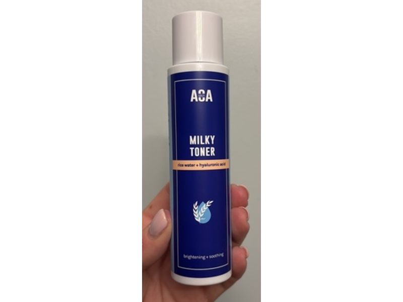 AOA skin Milky Toner, Rice Water + Hyaluronic Acid