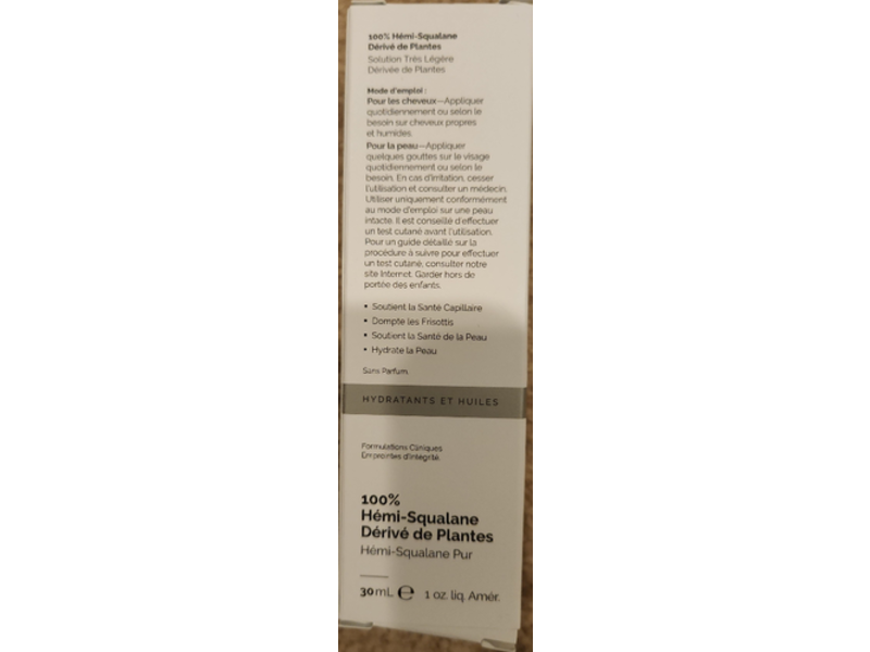 The Ordinary 100% Plant-Derived Hemi Squalane, 1 fl oz/30 mL