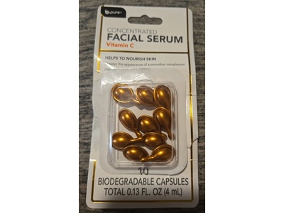 B-Pure Concentrated Facial Serum, Vitamin C, 0.13 fl oz/4 mL, 10 Count