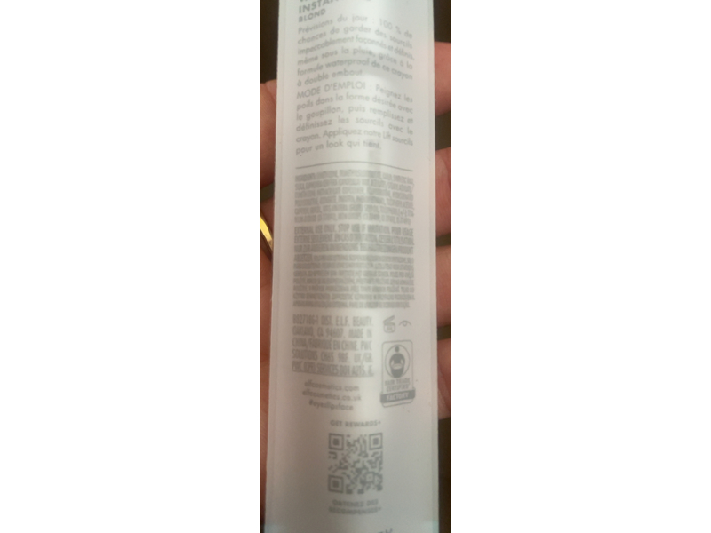 e.l.f. Instant Lift Brow Pencil, Blonde, 0.008 oz