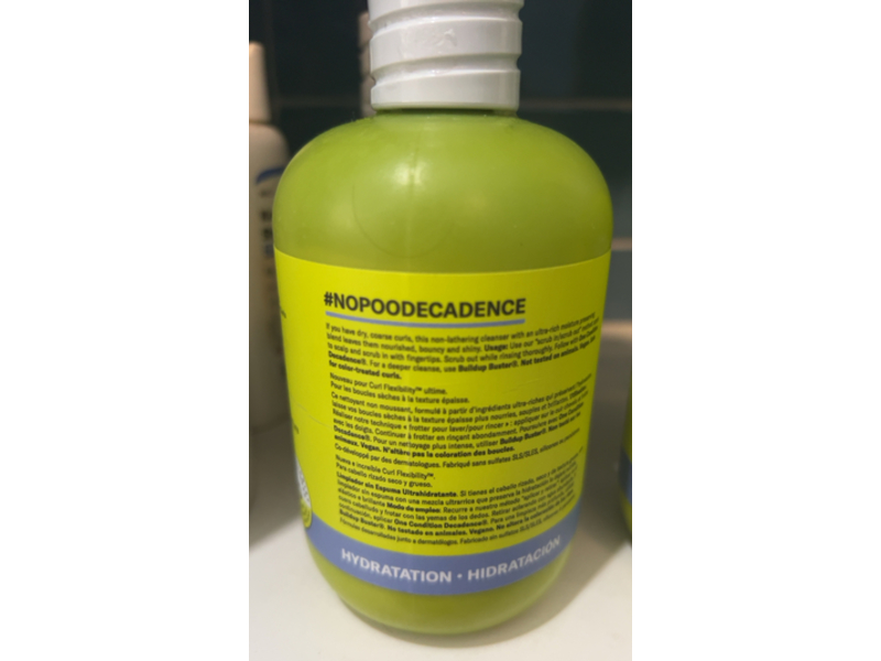Devacurl Moisture No - Poo Decadence Zero Lather Cleanser, 12 fl oz/355 mL