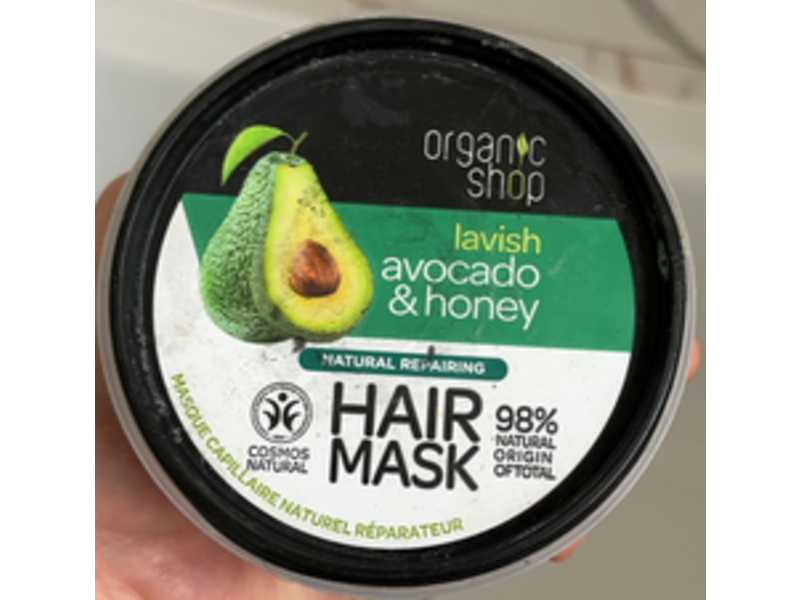 Organic Shop Lavish Natural Repairing Hair Mask, 8.5 fl oz/250 mL