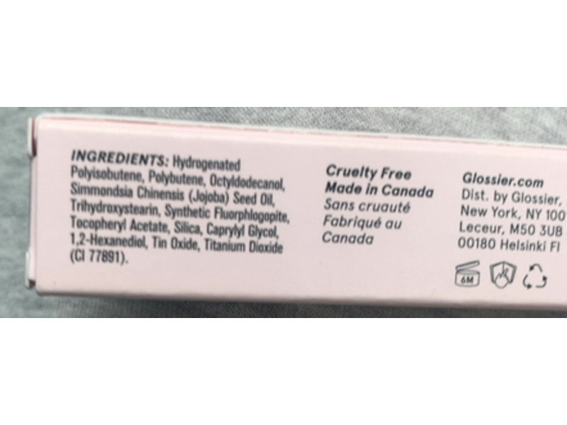 Glossier Lip Gloss, Holographic, 0.14 fl oz/4.2 mL