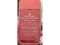 Fresh Feels Body & Hair Fragrance Mist, Peaches & Creme, 3.38 fl oz/100 mL - thumbnail 3