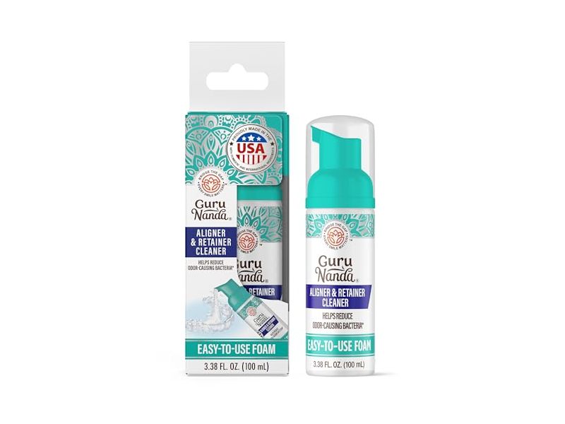 GuruNanda Aligner & Retainer Cleaner, 3.38 fl oz/100 mL