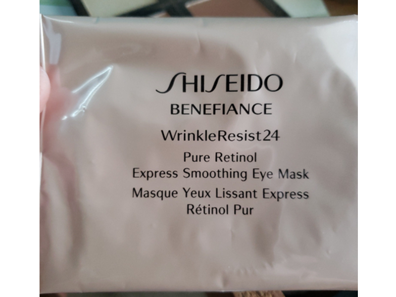 Shiseido Benefiance Wrinkleresist24 Express Smoothing Eye Mask, 2 Count