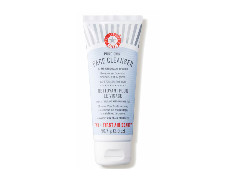 First Aid Beauty Pure Skin Face Cleanser, 2.0 oz/56.7 g