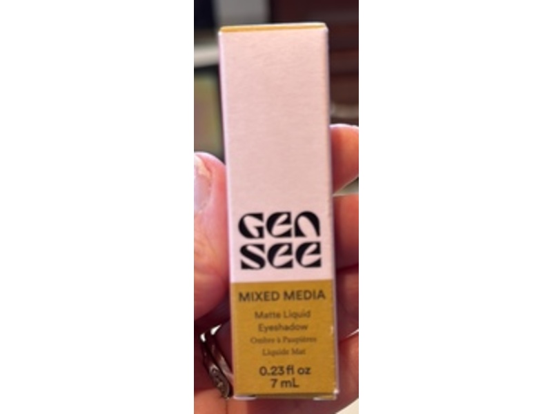 Gen See Mixed Media Matte Liquid Eyeshadow, Schroom, 0.23 fl oz /7 mL