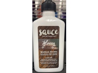 Sauce Beauty Glossy Color + Gloss + Repair Dye, Medium Brown, 4.5 fl oz/133 mL - Image 3
