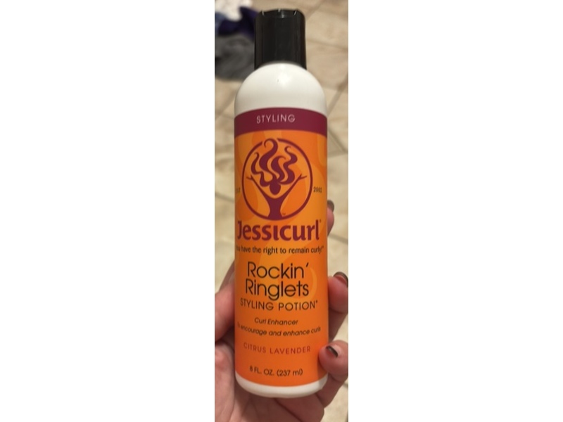 Jessi Curl Rockin' Ringlets Styling Potion, Citrus Lavender, 8 fl oz/233 mL