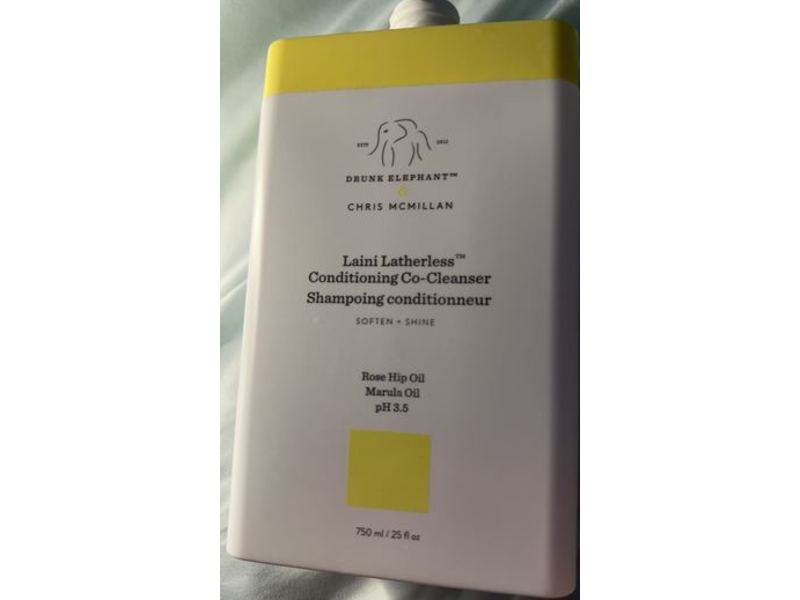 Drunk Elephant Laini Latherless Conditioning Co-Cleanser, 25 fl oz/750 mL