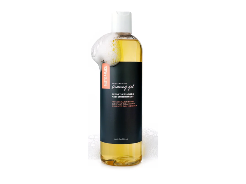 Rustic Maka Shaving Gel, Hydrating Aloe, 12 fl oz/354 mL