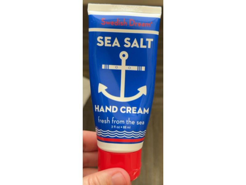 Swedish Dream Hand Cream, Sea Salt, 3 fl oz/88 mL