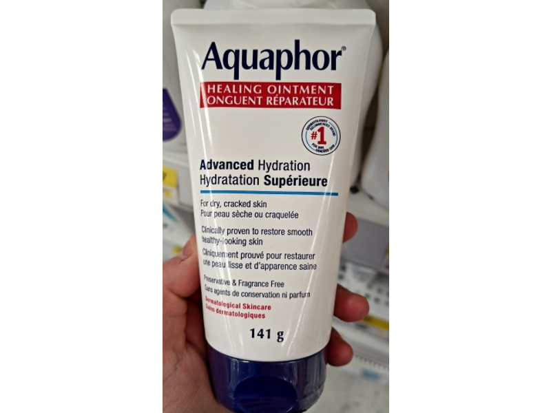 Aquaphor Healing Ointment, Advanced Hydration, 141 g