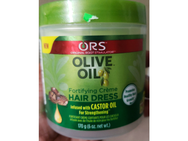 Ors Fortifying Creme Hair Dress, Olive Oil, Castor Oil, 6 oz/170 g