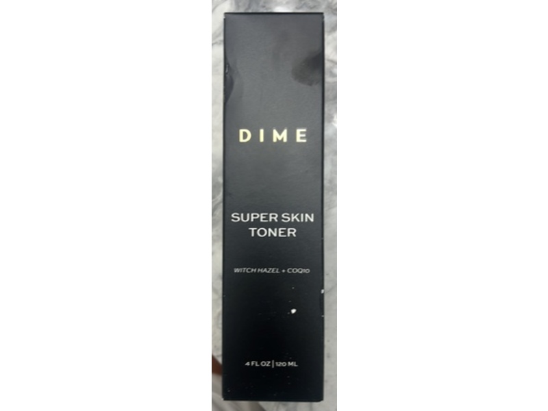 Dime Super Skin Toner, Witch Hazel + COQ10, 4 fl oz/120 mL