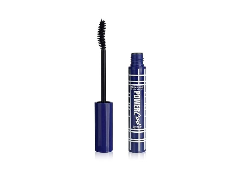Seraphine Botanicals Power Curl, Jet Black, 0.28 oz/8 g