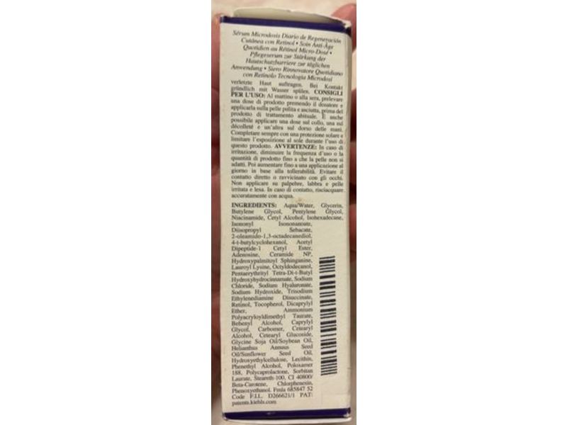 Kiehi's Since 1851 Retinol Skin-Renewing Daily Micro-Dose Serum, 1.0 fl oz/30 mL
