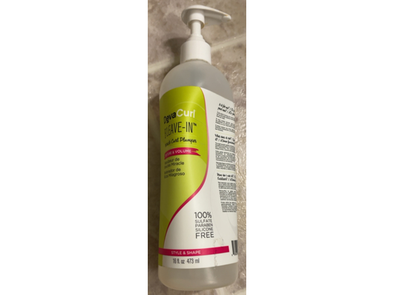 DevaCurl BLeave-In Miracle Curl Plumper, Texture & Volume, 16 fl oz/473 mL
