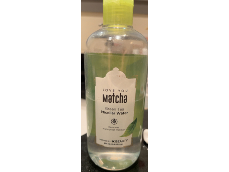 Joah Love You Matcha Green Tea Micellar Water, 13.5 oz/400 mL