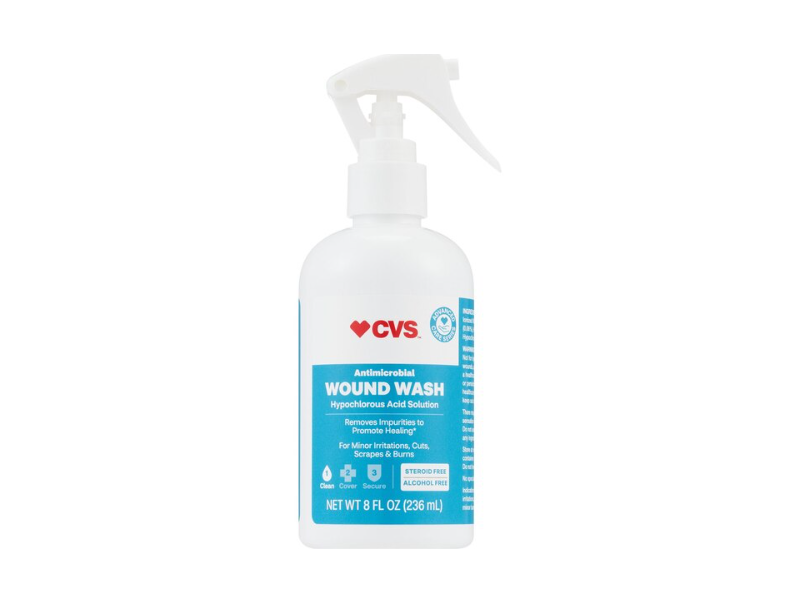 CVS Antimicrobial Wound Wash, 8 fl oz/236 mL